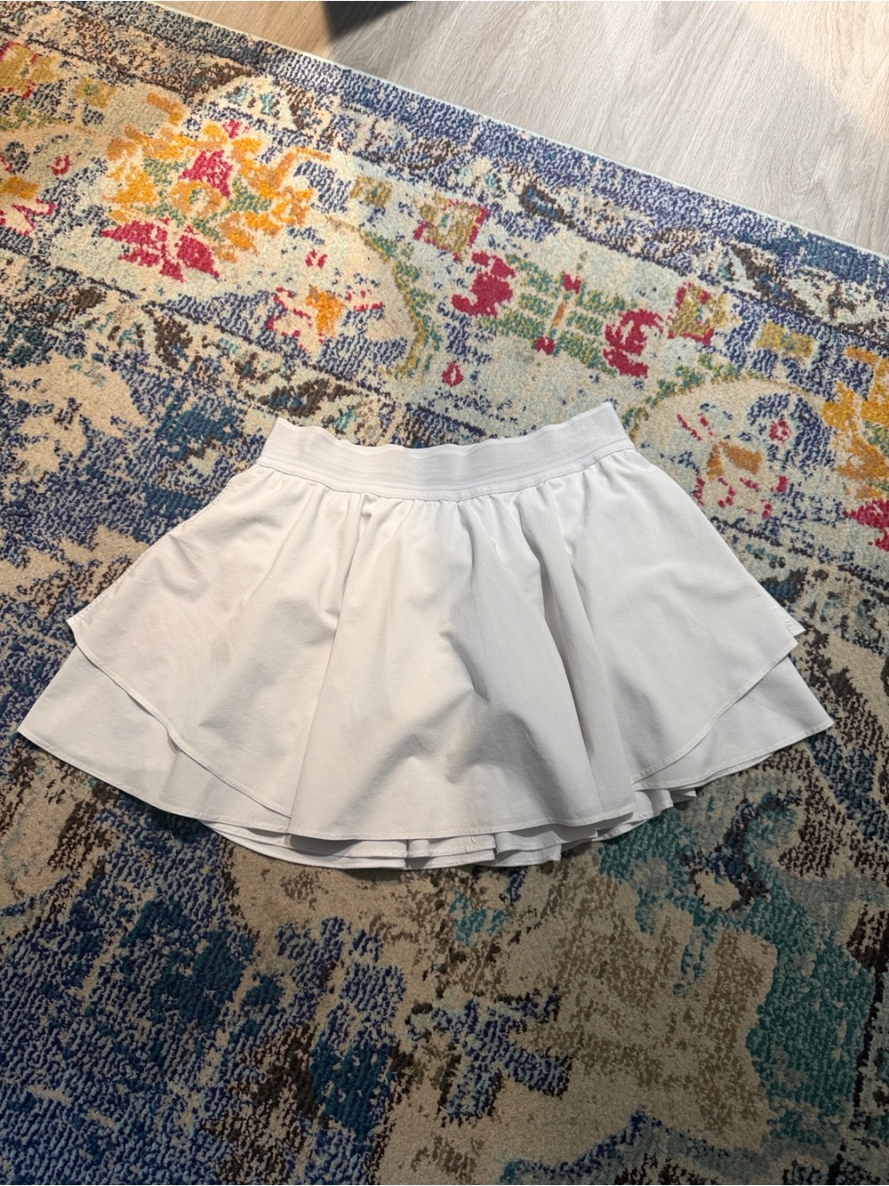 lululemon athletica White Layered Circle Skirt